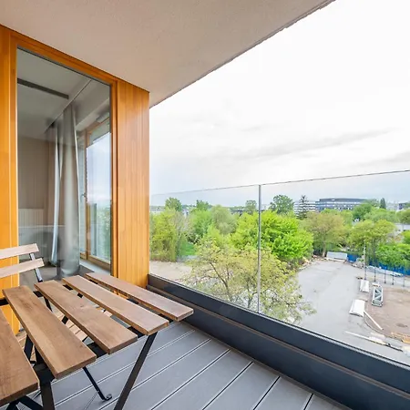 Portowa M2- Vistula River Nearby, Parking, Balcony Apartman *